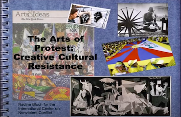 Nadine Bloch – The Arts of Protest: Creative Cultural Resistance (webinar)